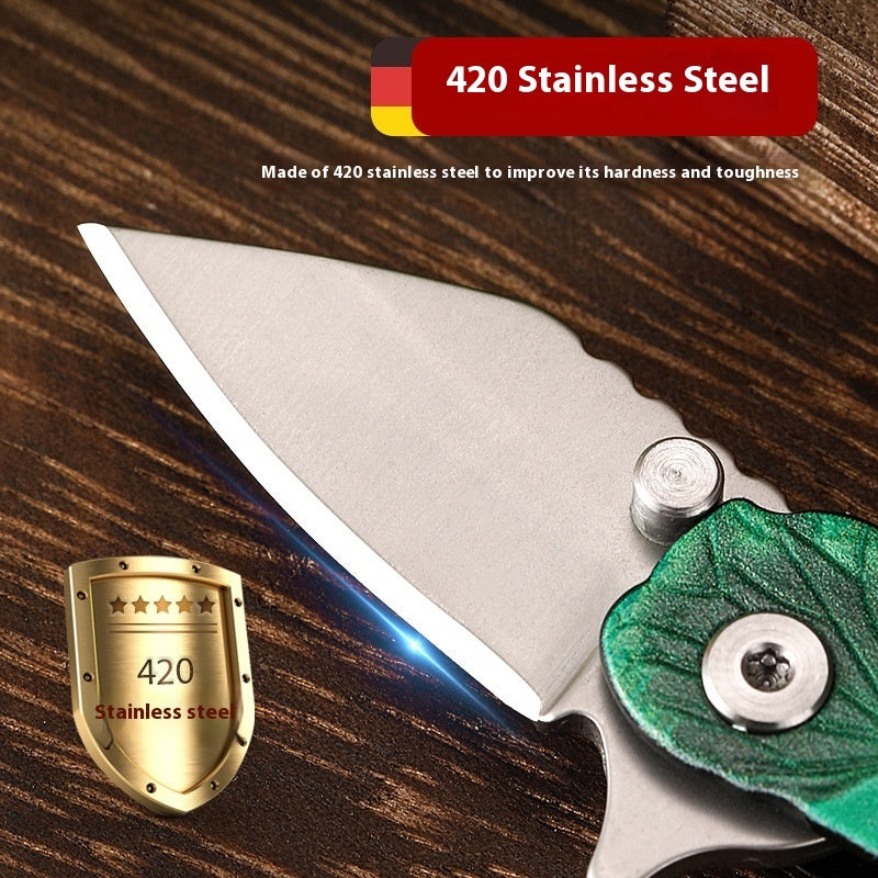 Folding Stainless Steel High Hardness Knife