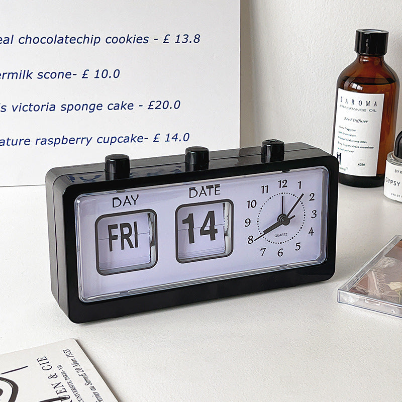 Desk Alarm Clock Decompression Ring Manual