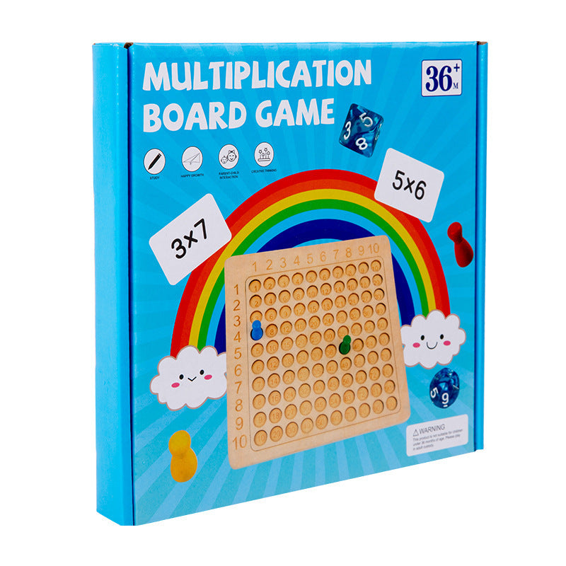 Ninth Multiplication Formula Table Reciting Game Children's Toys