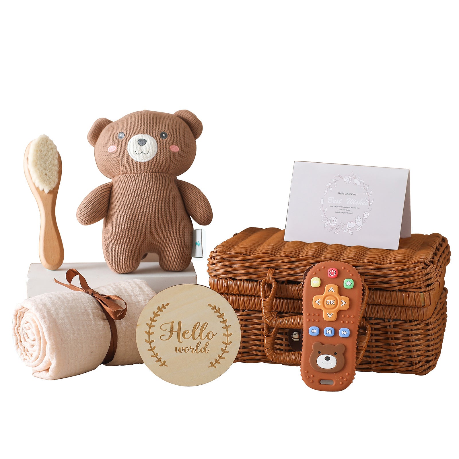 Baby Full-year Photo Commemorative Bath Doll Set