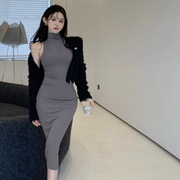 Women's Advanced Design Makes You Look Slim Mid-length Dress