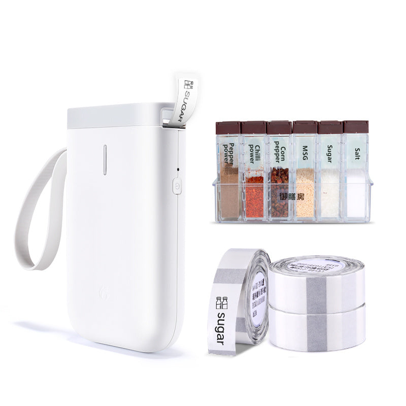 D11 Label Printer Bluetooth-compatible Household Non Drying Label Machine Fast Printing Home Use Office