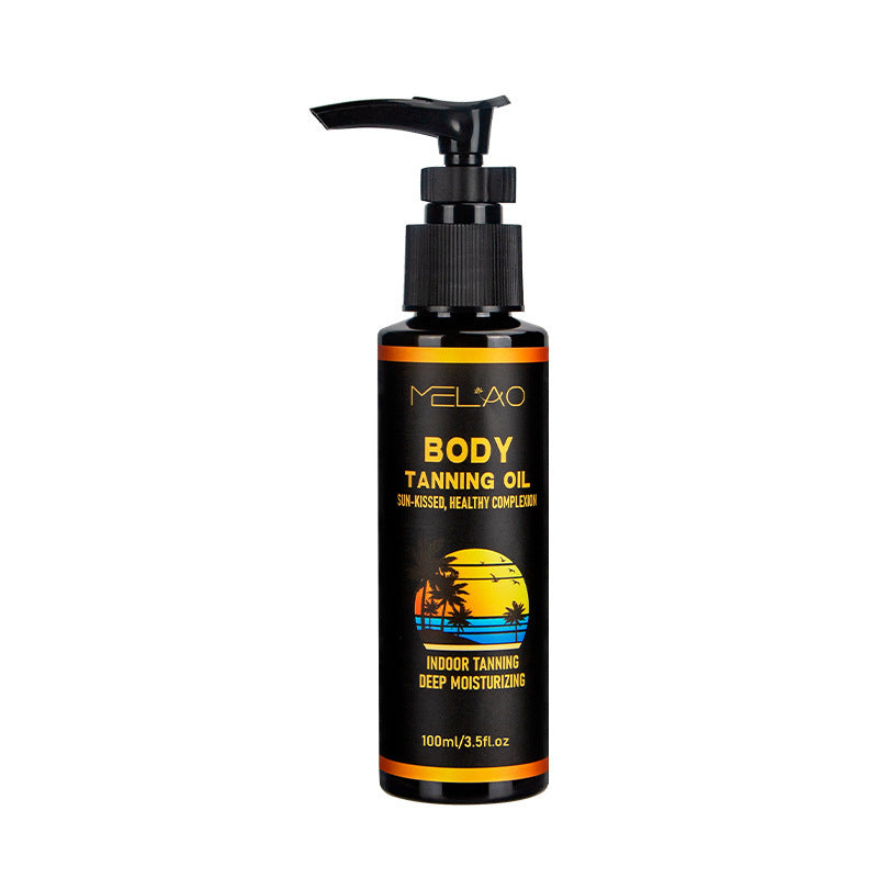 Sun Tanning Essential Oil Sun-free Wheat-colored Bronze Black Oil Sunbath