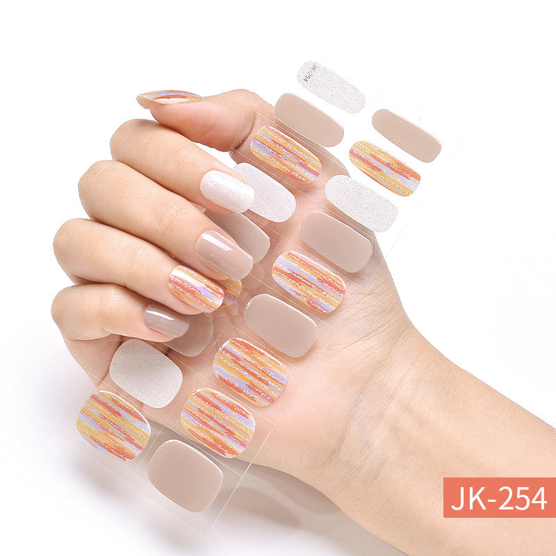 Women's Fashion Gel Nail Stickers