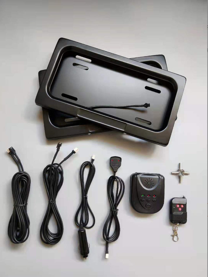 New Energy Electric Automotive License Plate Frame