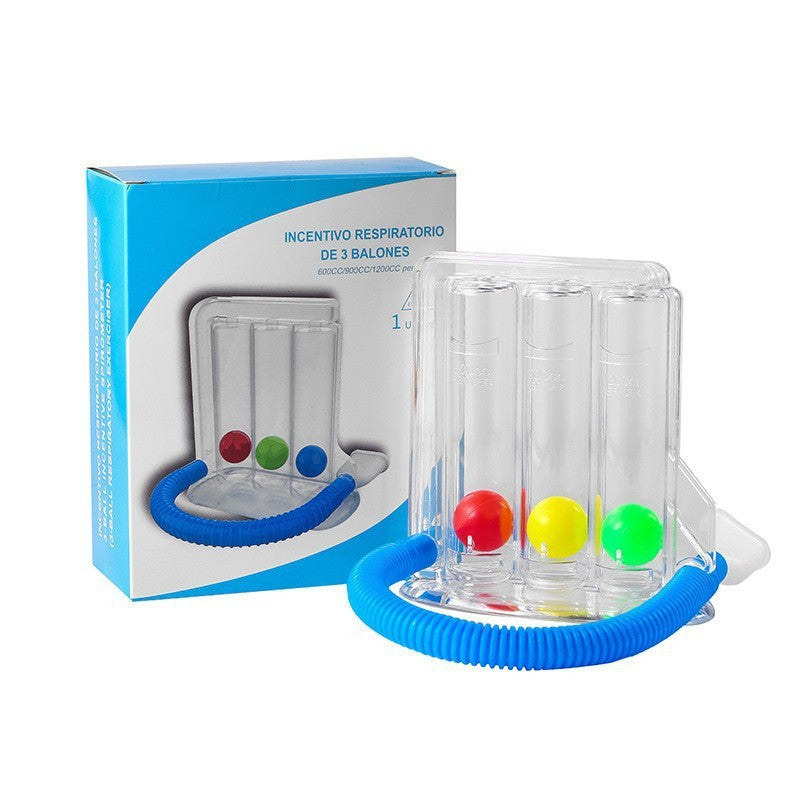 Breathing Trainer Three-ball Instrument Vital Capacity Training