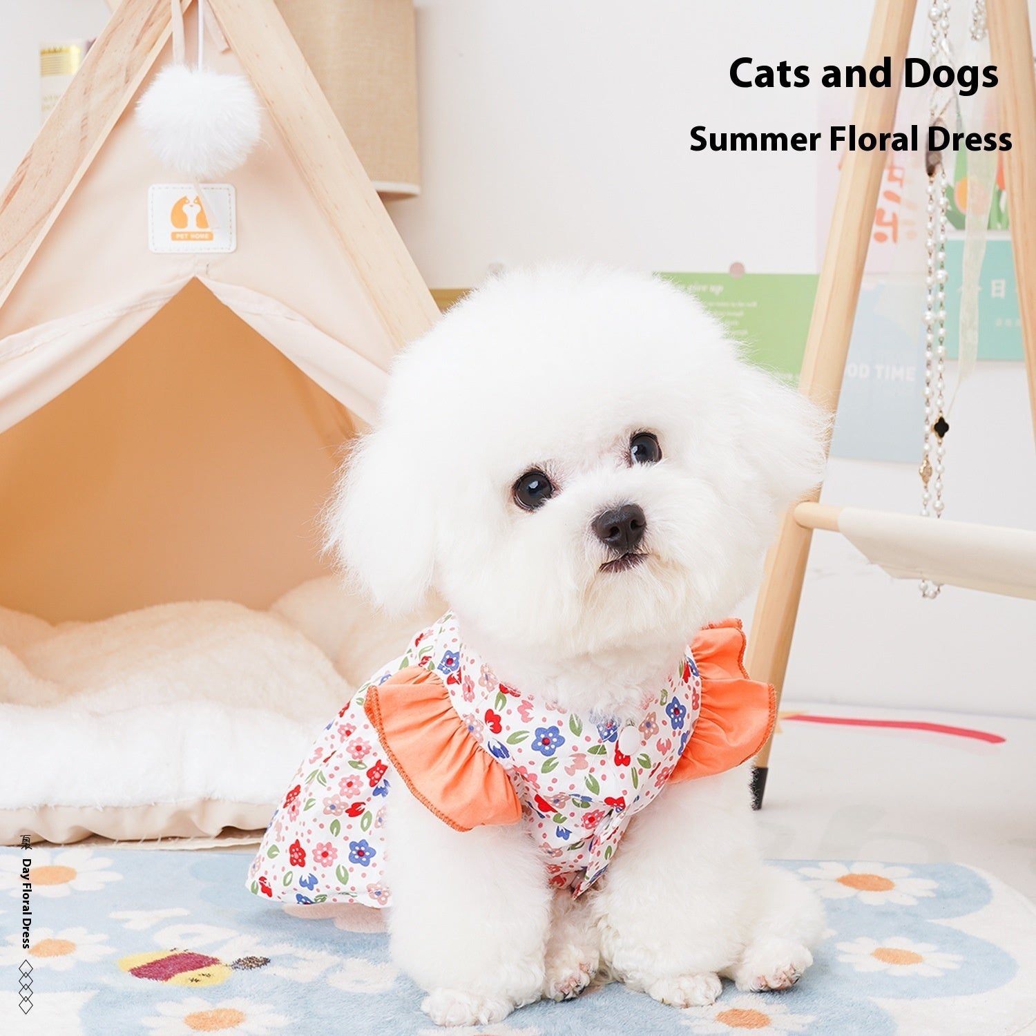 Pet Skirt Dog Anti-lint Thin Clothes