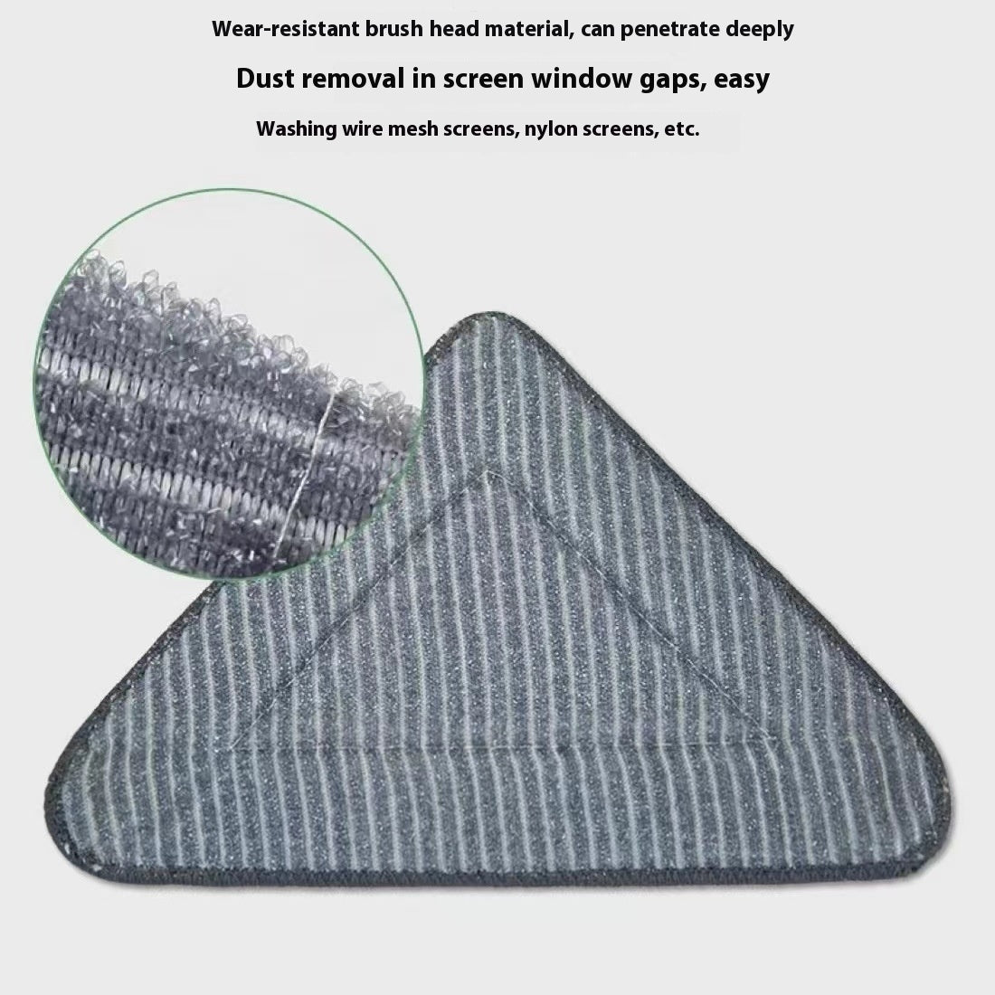 Lengthening Bar Large Household Triangle Mop Wiping Glass