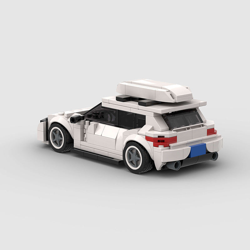 Small Particle Moc City Vehicle Race Model Puzzle