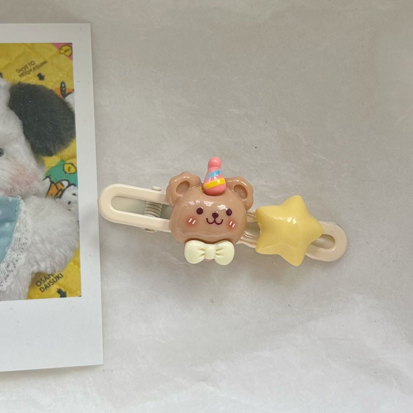 XINGX Sweetheart Cute Girl Five-pointed Star Small Size Bangs Clip