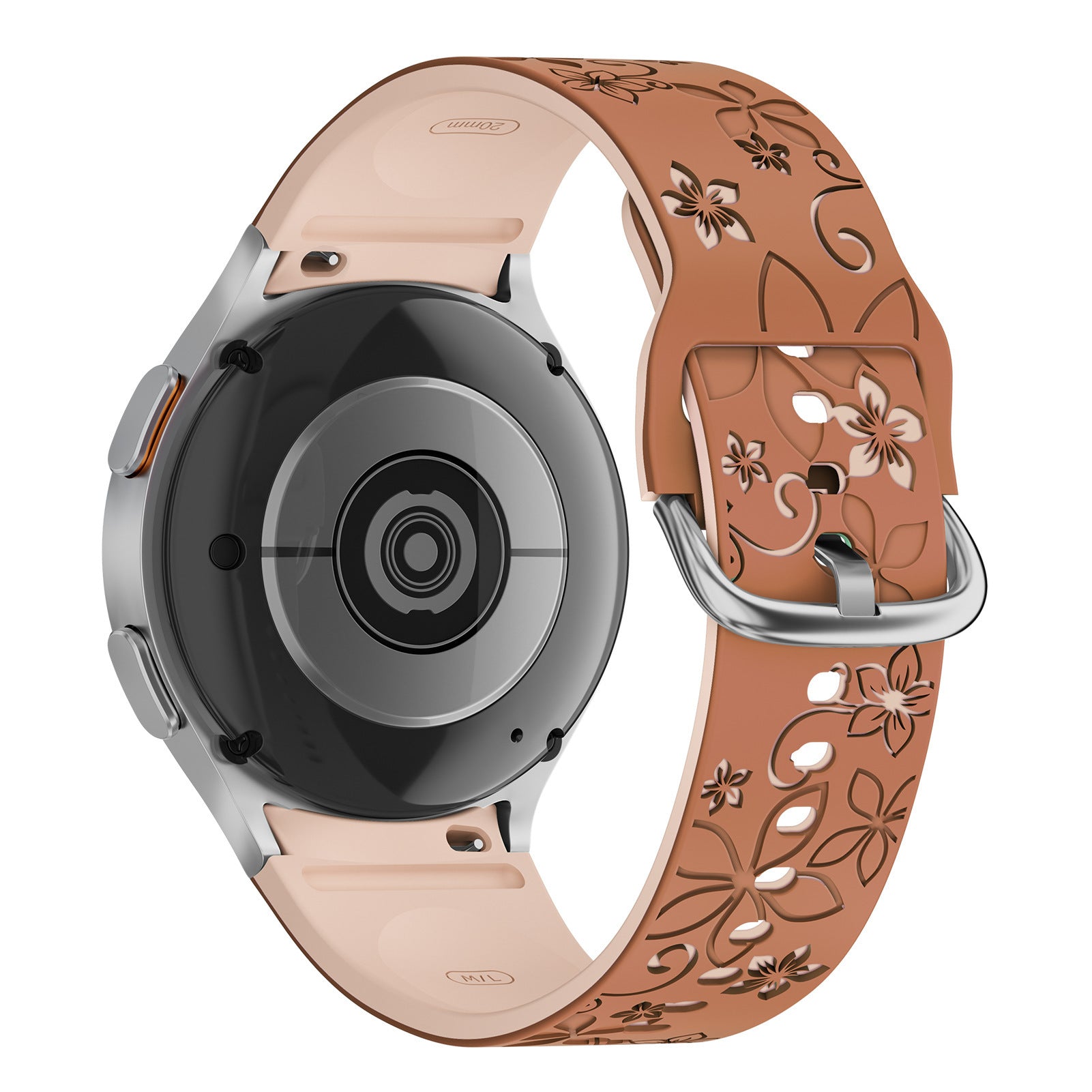 Fashion Personality Two-tone Silicon Print Strap