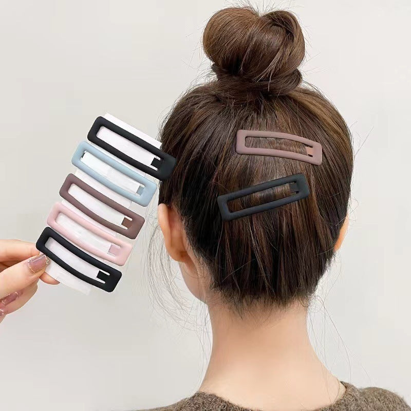 Simple Temperament Bangs Cropped Hair Clip Word Clip