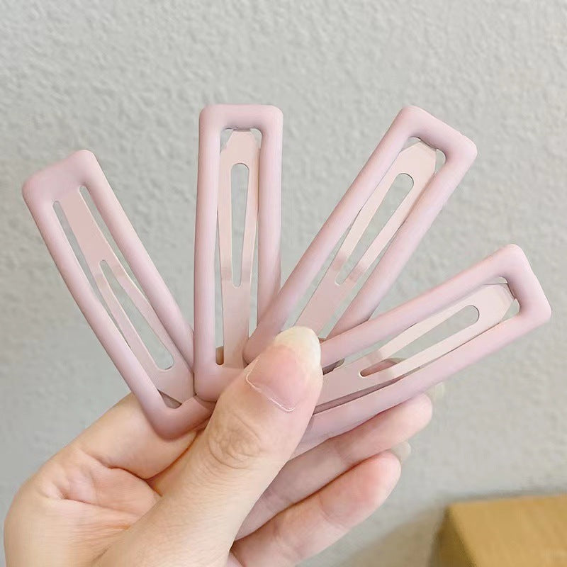 Simple Temperament Bangs Cropped Hair Clip Word Clip