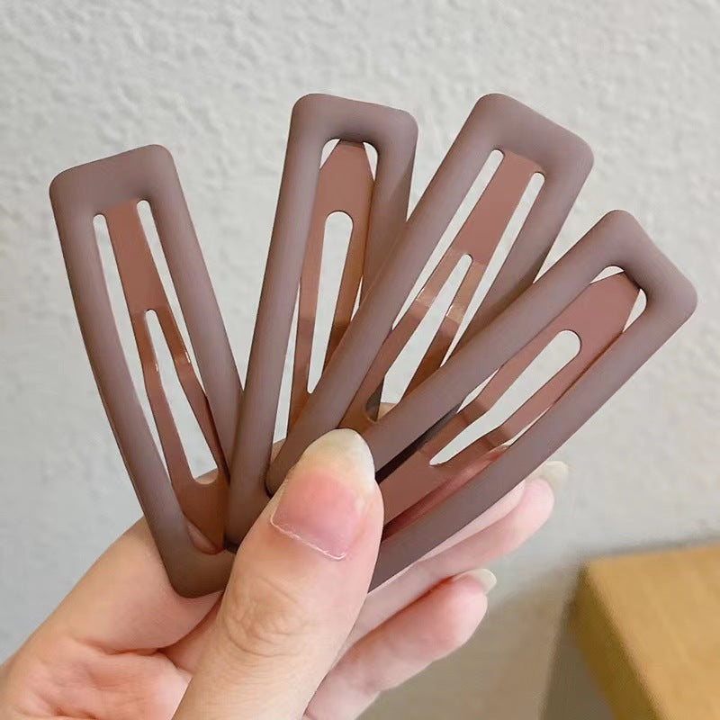 Simple Temperament Bangs Cropped Hair Clip Word Clip