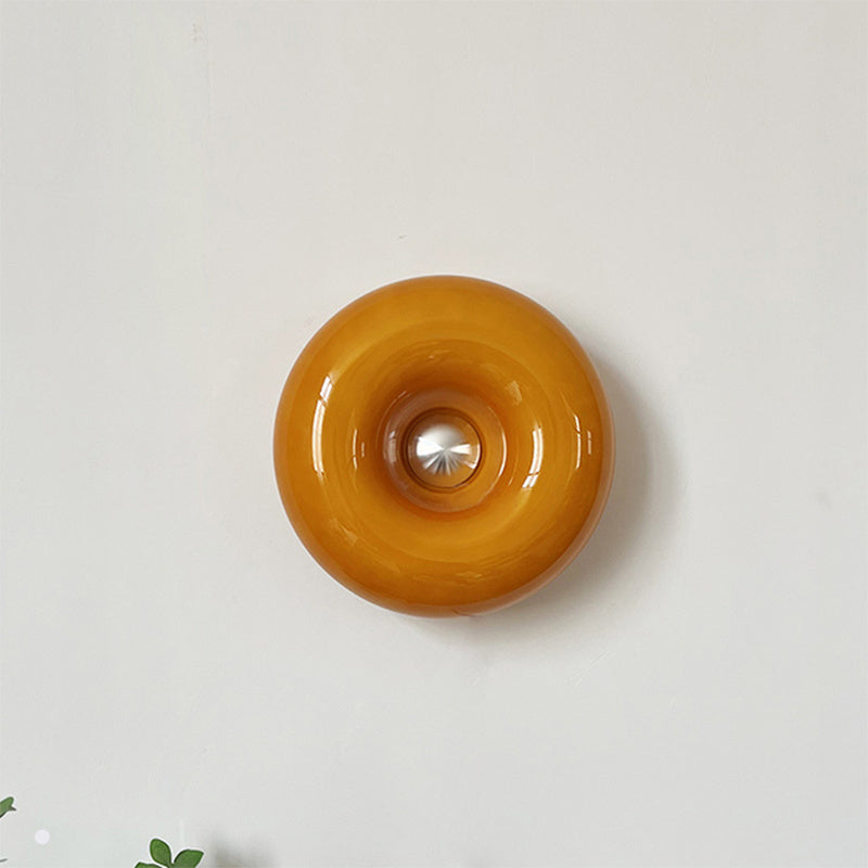 Donut Antique Bedroom Glass Decoration Ambience Light