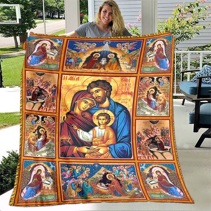 Digital Printing Shu Cotton Double Layer Blanket