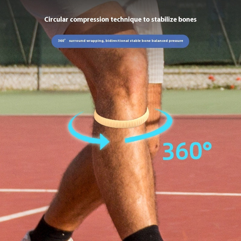 Thin Patella Retinaculum Basketball Knee Strength Belt Knee Rope Ring Rubber Band Sports Kneecaps Elastic Fixed