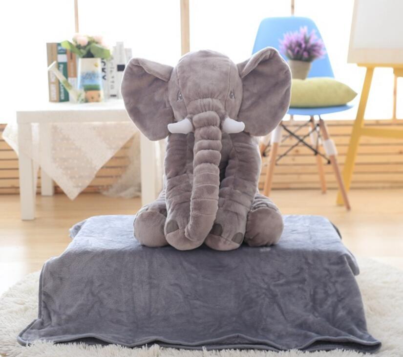 Children's Soothing Elephant Plush Toy Pillow