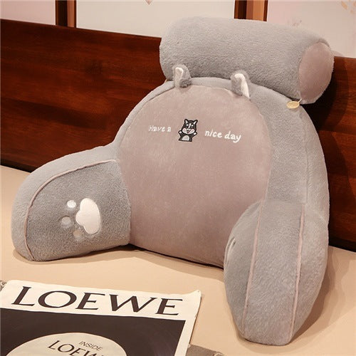 Cartoon Bedside Cushion Neck Protection Waist Pillow