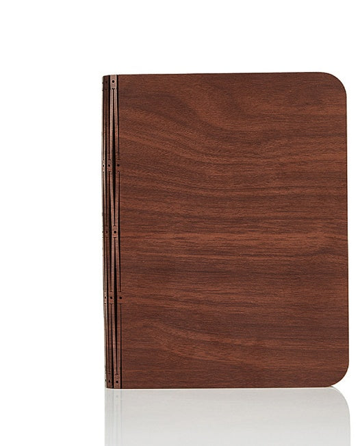 Solid wood book light