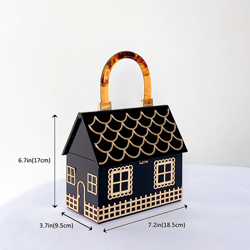 New Dinner High-grade Large Capacity Acrylic Handbag
