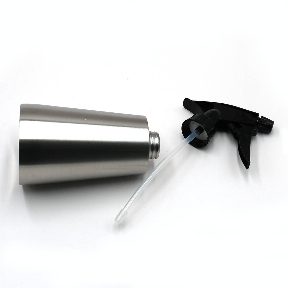 350ml Oblique Pattern Small Cone 304 Stainless Steel Watering Pot