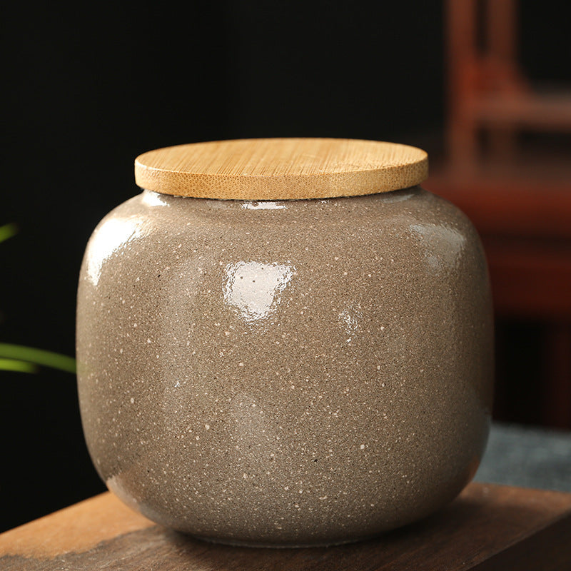 Household Sucrier Large Ceramic Sealed Can