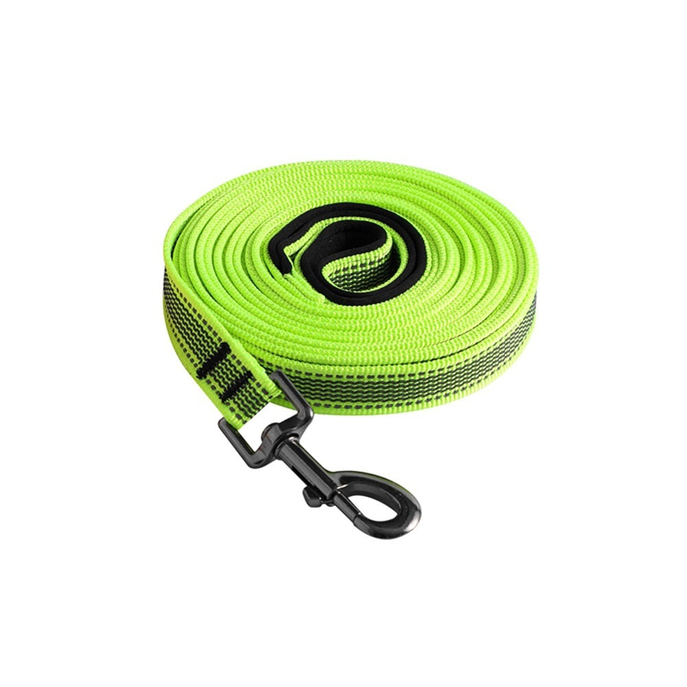 Nylon Night Safety Reflective Non Slip Pet Traction Rope