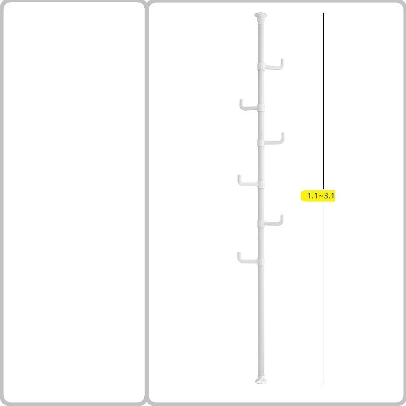 The Coat Rack Is Adjustable And Retractable From The Sky To The Ground