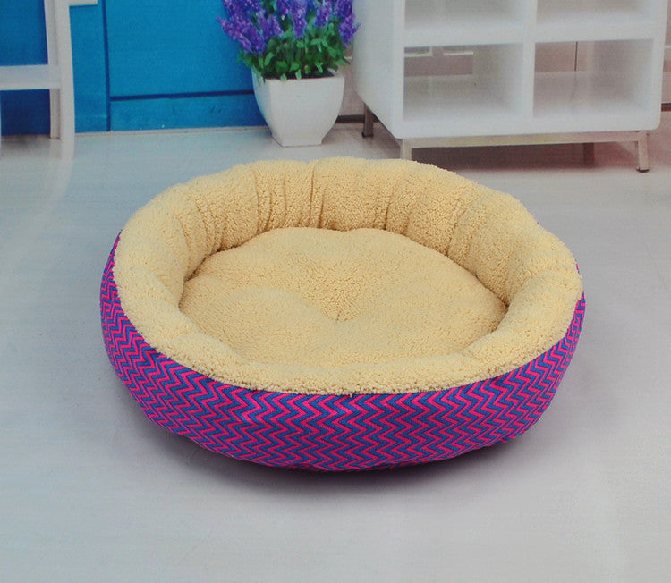 Comfortable Pet Corrugated Seat Cushion Canvas Cat Kennel