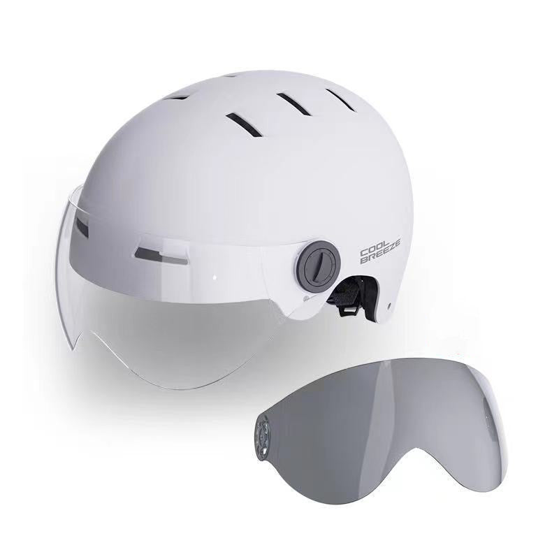 Cool Wind Riding Helmet, Shock Absorption, Shock Resistance, Comfort, Heat Absorption, Ventilation, Head Circumference Adjustment Helmet