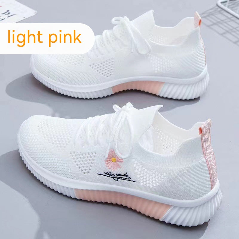 Women's Nude Shoes Leisure Sports Breathable Mesh Surface