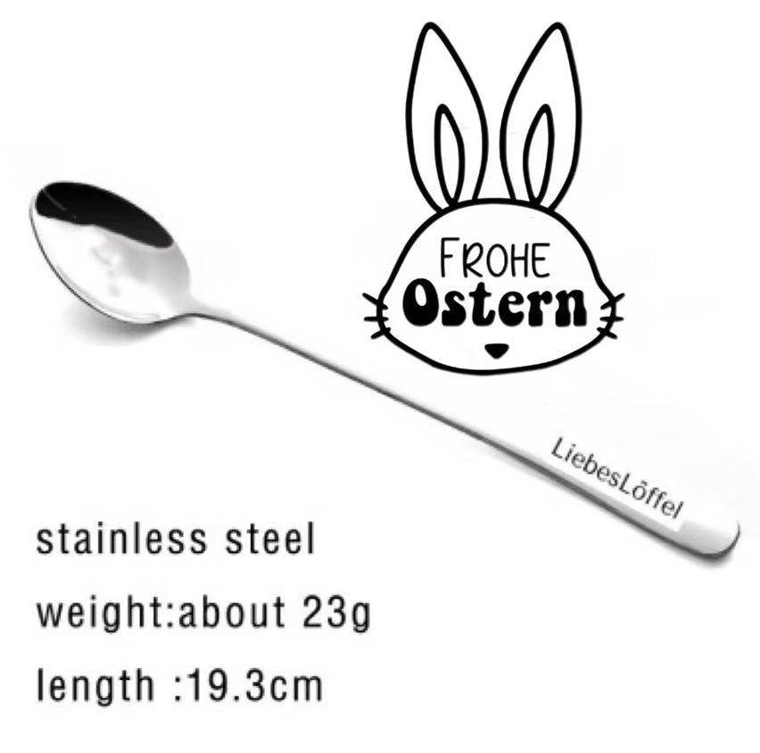 Stainless Steel Spoon You Are My Sunshine Couple Family Tableware