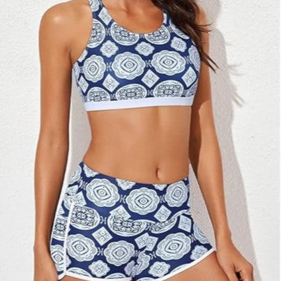 Sexy European And American Bikini Split Swimsuit