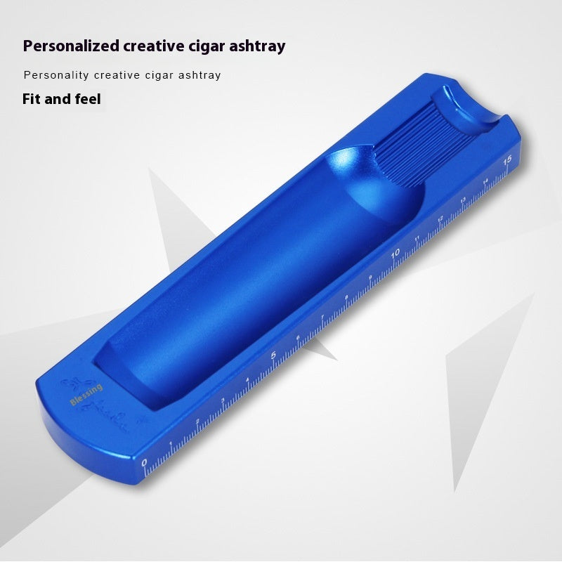 Creative Portable Metal Matte Cigar Ashtray