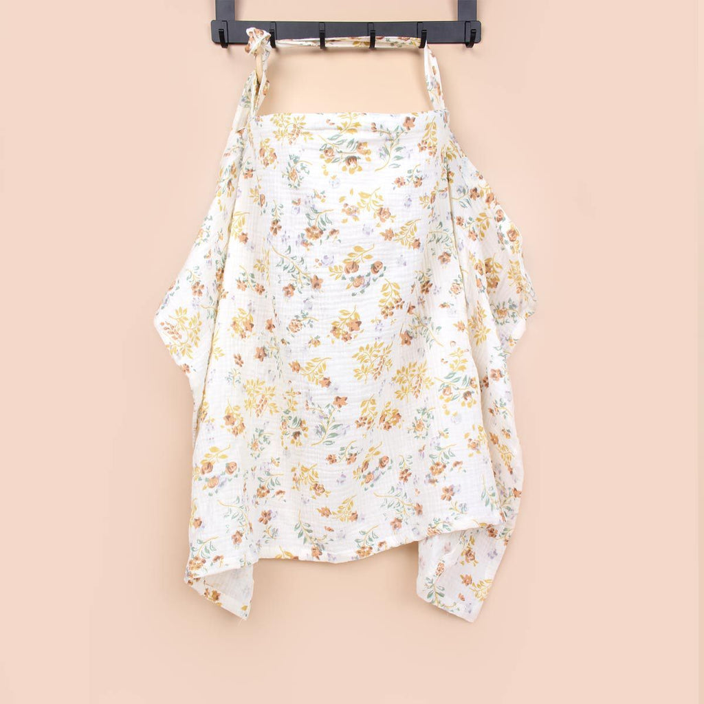 Pure Cotton Baby Cover Blanket Breastfeed Outwear Towel