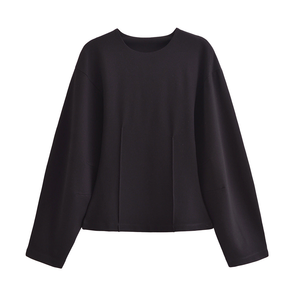 European And American Style Double-sided Cloth Round Neck Top Casual Pants