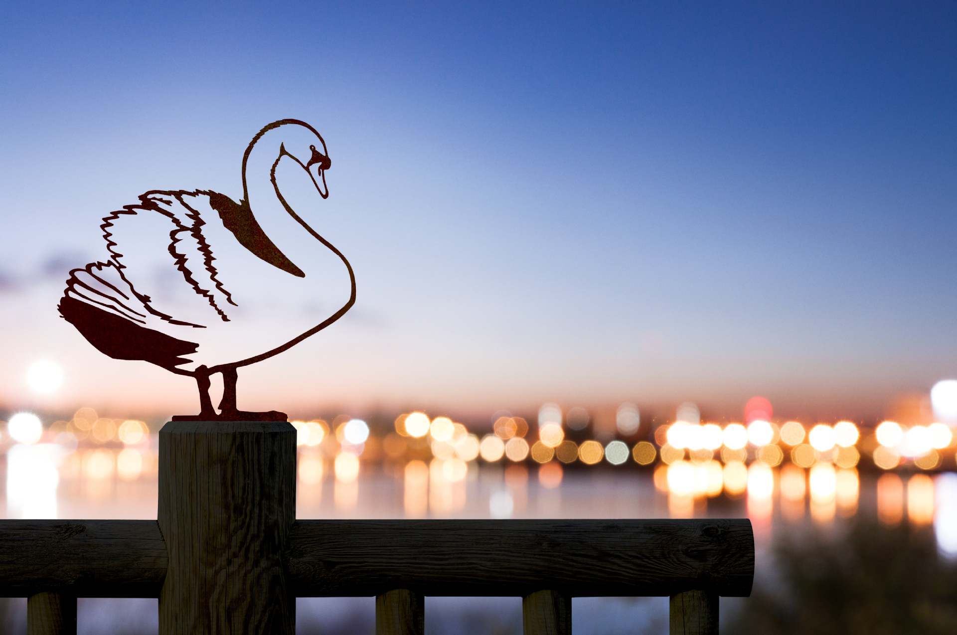 Owl Bird Hummingbird Woodpecker Silhouette Garden Plug-in