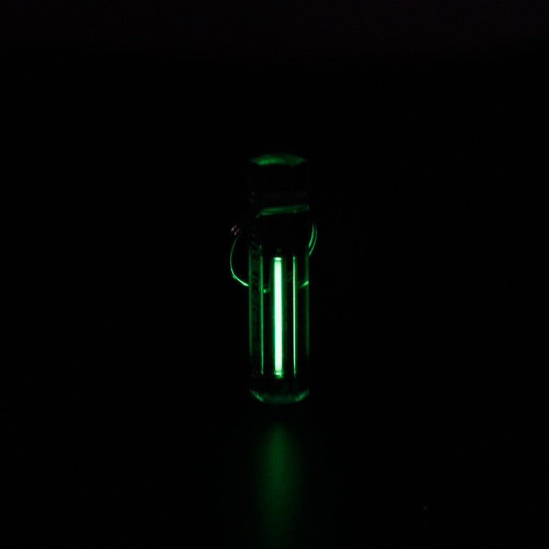 Tritium lamp fluorescent keychain