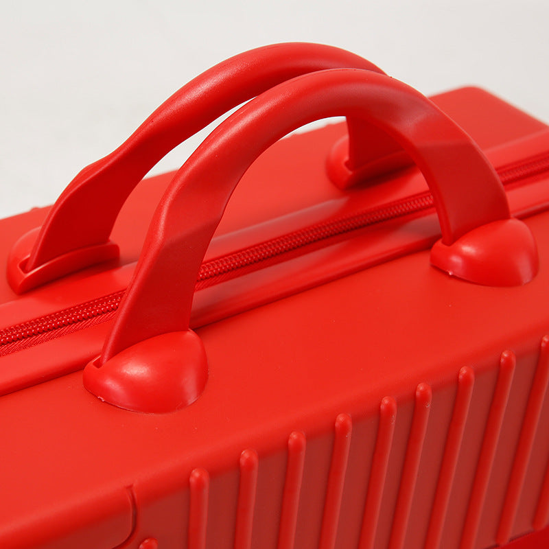 Household Fashion Simple Solid Color Lightweight Suitcase