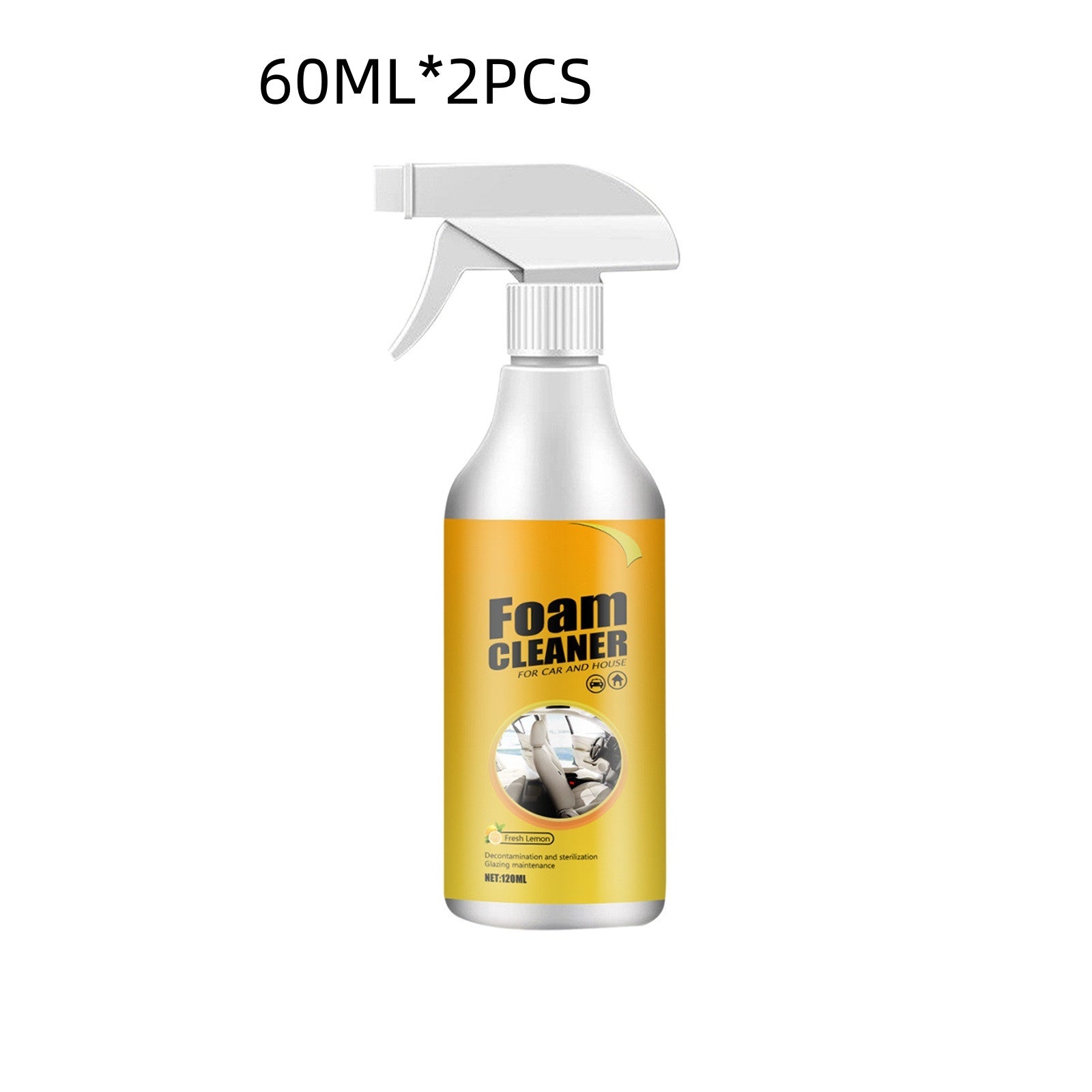 Multifunctional Foam Head Cleaner Interior