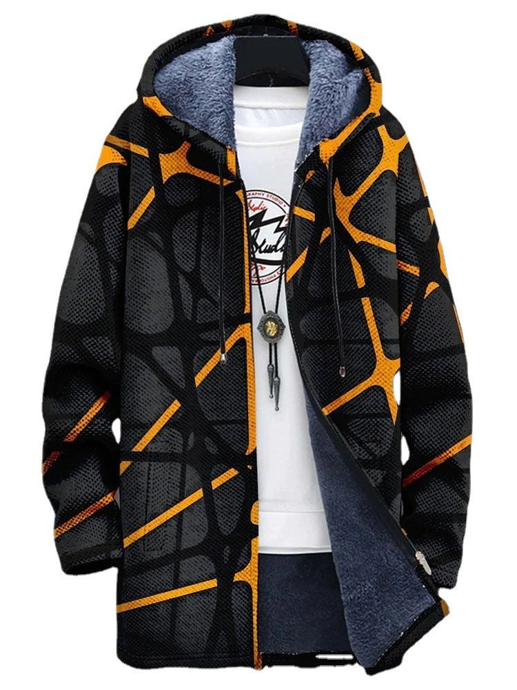 Men's 3d Digital Printed Hat Cardigan