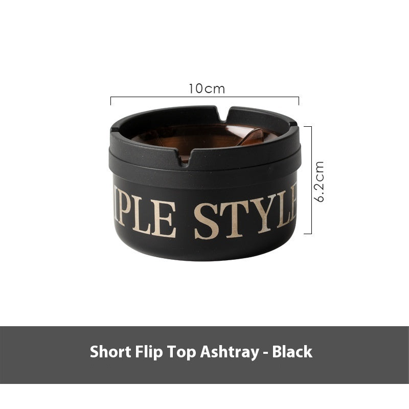 Thickened Stainless Steel Ash Tray Ins Advanced Sense