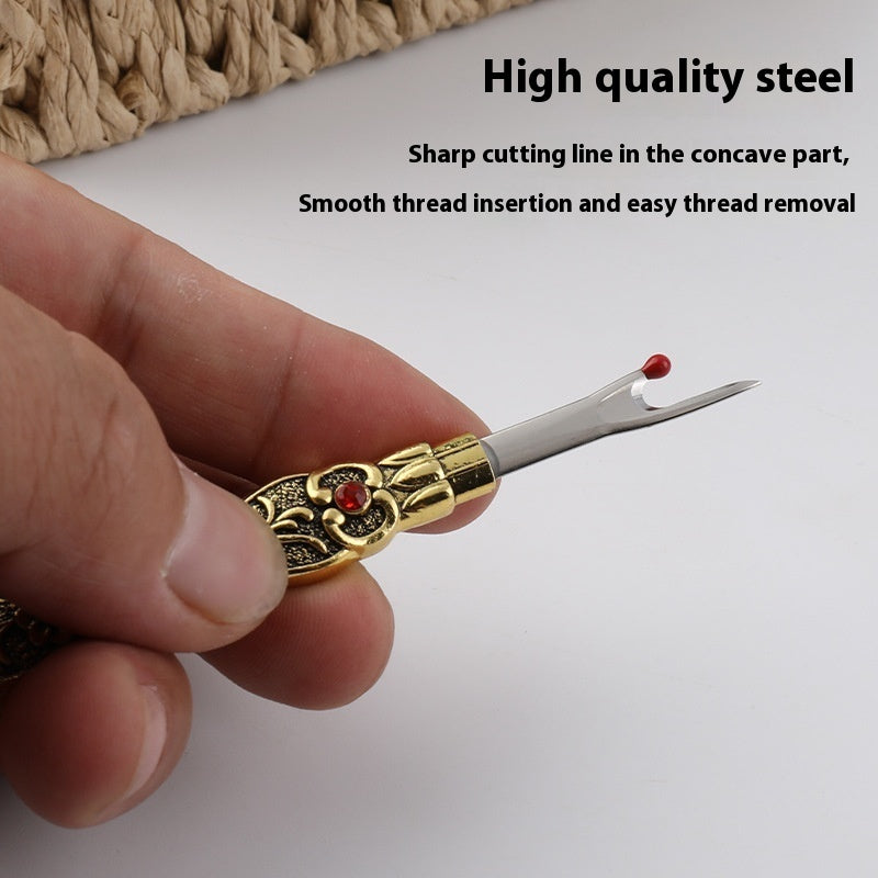 Retro Narcissus Ruyi Handmade Seam Ripper