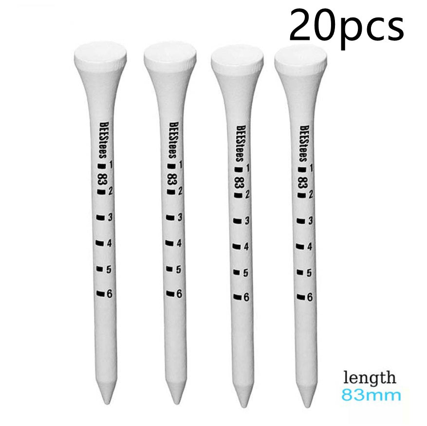 Golf Ball Nail Original Wooden Scale Ball Tee Golf Tee Printing Digital Scale