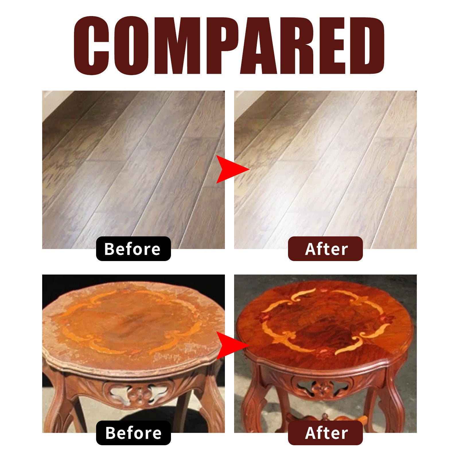 Floor Wood Cleaner Wooden Floor Cleaning Care Antiseptic Wood Furniture Oil Wood Brilliant Polish