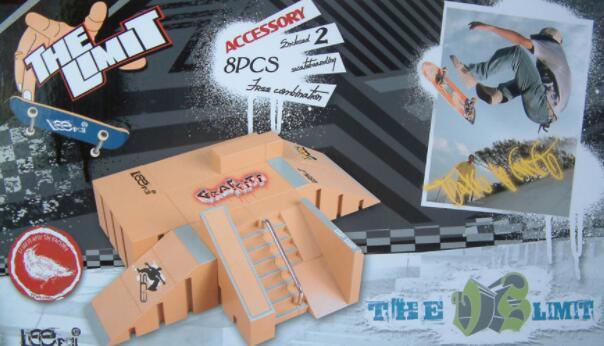 Supply alloy finger skateboard props combination finger skateboard field suit number LF8092