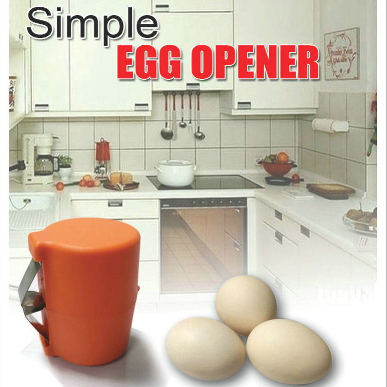 Modern Minimalist Portable Plastic Egg Opener