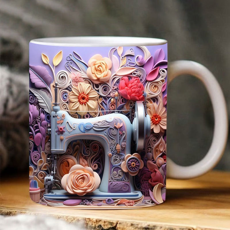 Creative 3D Space Mug Christmas Gift