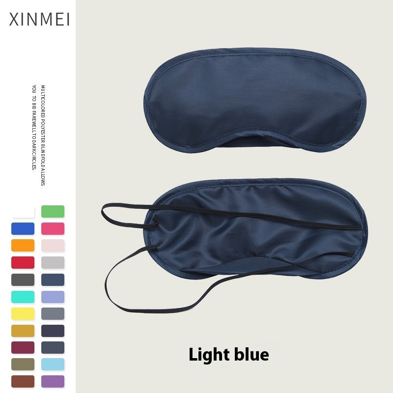 Polyester Shading Eye Mask Aviation Gift Color Game Disposable Travel Eye Shield